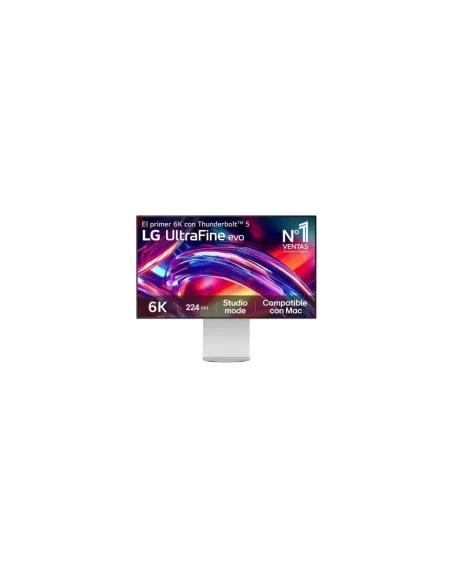 Monitor Profesional LG UltraFine 32U990A-S 31.47"/ 6K/ Multimedia/ Regulable en altura/ Plata y Azul