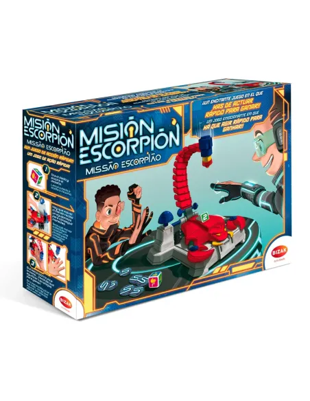 Juego de mesa bizak misión escorpión
