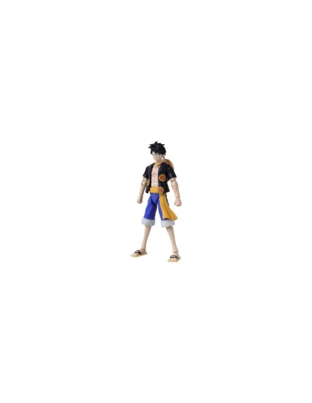 Figura bandai one piece anime heroes luffy dressrosa