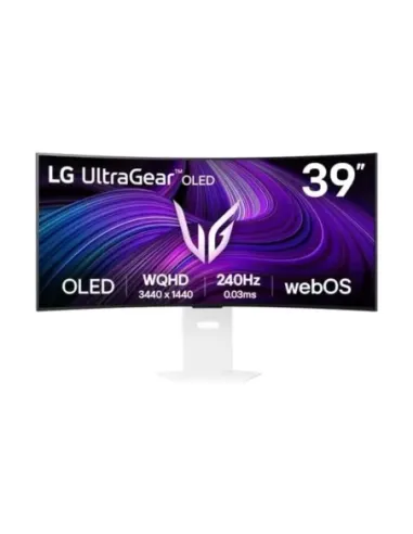 Monitor curvo gaming 39 pulgadas lg 39gx90sa - w wqhd 240hz