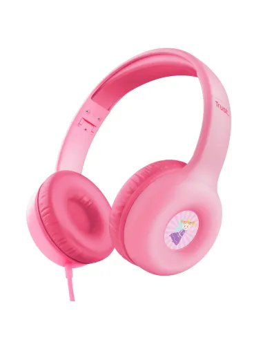 Trust Nouna Auriculares Alámbrico Diadema Llamadas Música Rosa