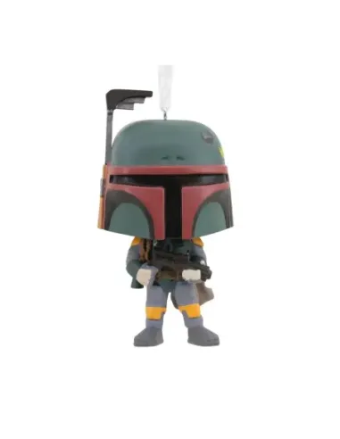 Adorno de navidad funko star wars boba fett figura de resina