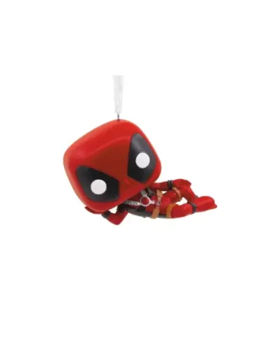 Adorno de navidad funko marvel deadpool figura de resina