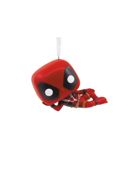 Adorno de navidad funko marvel deadpool figura de resina
