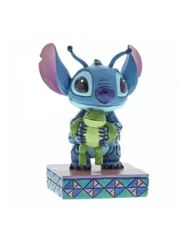 Figura enesco disney stitch con rana