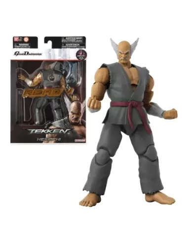 Figura bandai game dimensions tekken heihachi