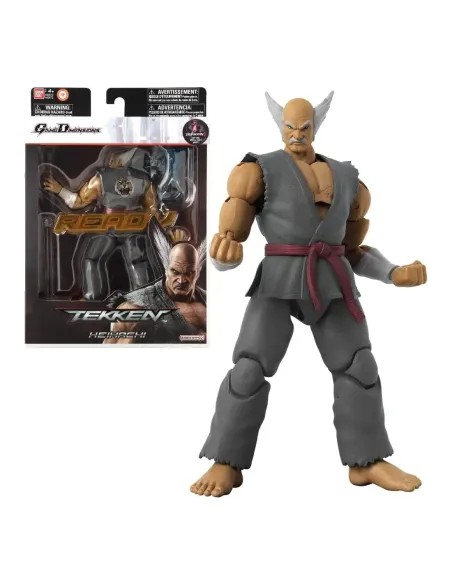 Figura bandai game dimensions tekken heihachi
