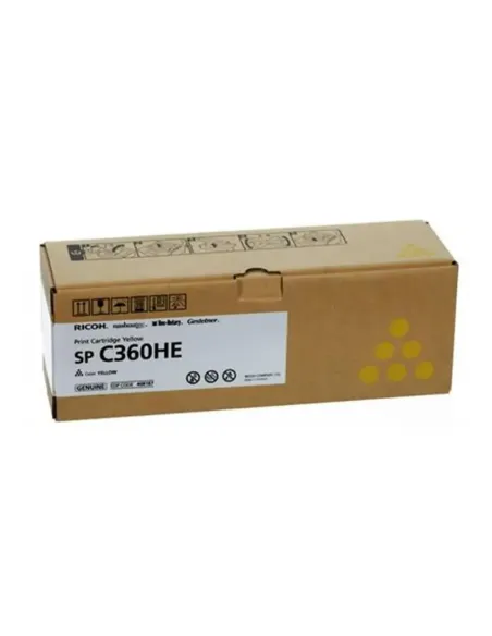 Toner ricoh sp c360he amarillo