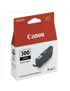 Cartucho canon pfi - 300 pbk negro foto