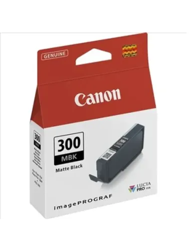 Cartucho canon pfi - 300 pbk negro foto