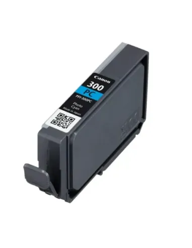 Cartucho canon pfi - 300 pc cian foto orginal