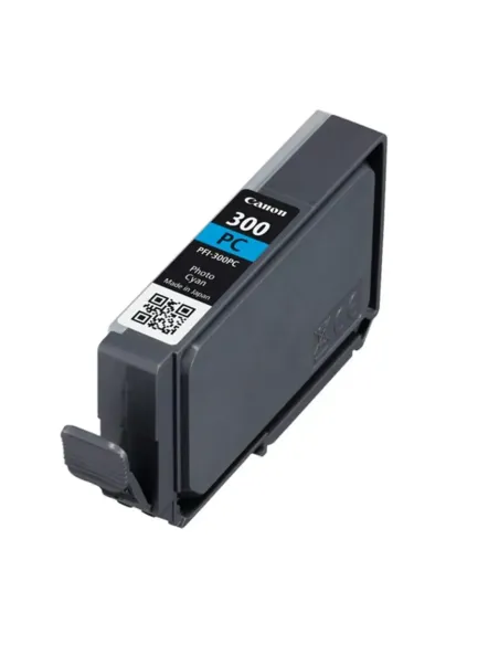 Cartucho canon pfi - 300 pc cian foto orginal