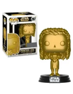 Funko pop star wars princesa leia dorada edicion especial exclusivo 43017