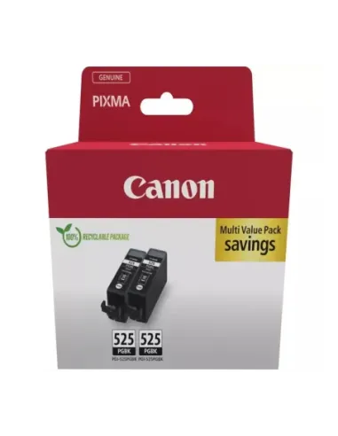 Pack cartucho tinta canon pgi - 525pgbk