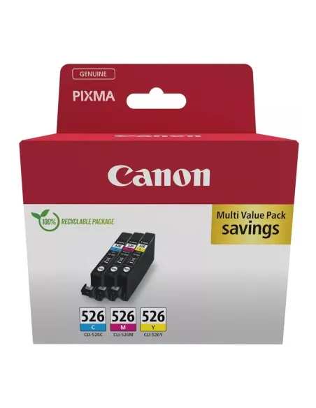 Multipack canon cli - 526 c - m - a mg5150 -  mg5250 -  mg6150 -  mg8150 -  ip4850 blister