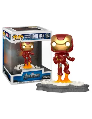 Funko pop deluxe marvel los vengadores iron man assemble 45610