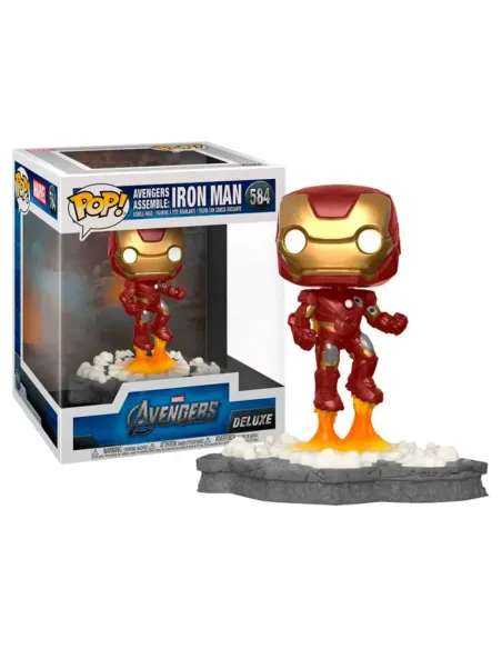 Funko pop deluxe marvel los vengadores iron man assemble 45610
