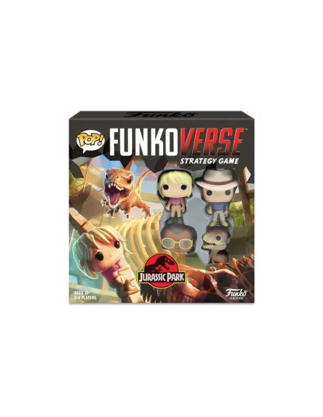Juego de mesa funkoverse jurassic park edicion 100 version ingles