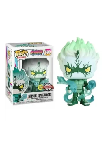 Funko pop animacion boruto mitsuki sage mode brillo en la oscuridad glow in the dark exclusivo dynos 46079