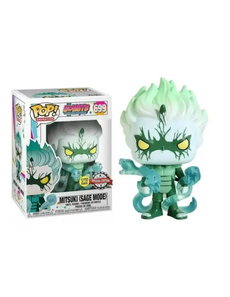 Funko pop animacion boruto mitsuki sage mode brillo en la oscuridad glow in the dark exclusivo dynos 46079