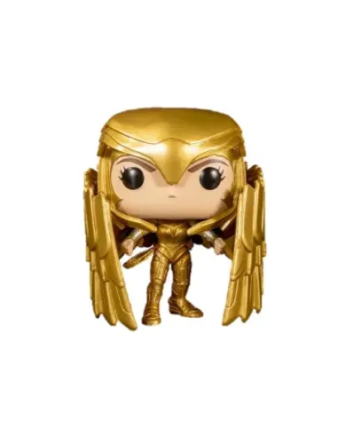 Funko pop dc wonder woman 1984 wonder woman traje dorado efecto metalico exclusivo 46659