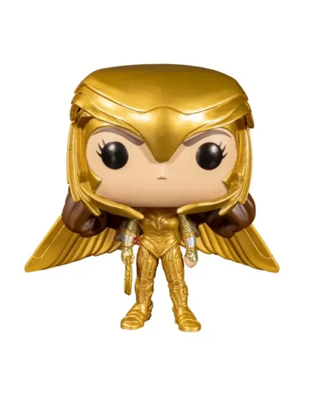 Funko pop dc wonder woman 1984 wonder woman traje dorado alas extendidas 46661