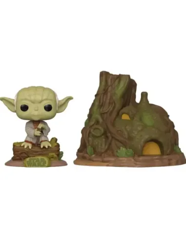 Funko pop deluxe star wars empire strikes back cabaña de yoda 40th aniversario 46765