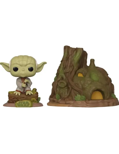 Funko pop deluxe star wars empire strikes back cabaña de yoda 40th aniversario 46765