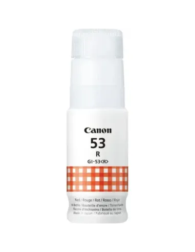 Botella tinta canon gi - 53r roja