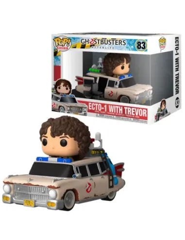 Funko pop ride super deluxe cine cazafantasmas afterlife ecto 1 con trevos 47679