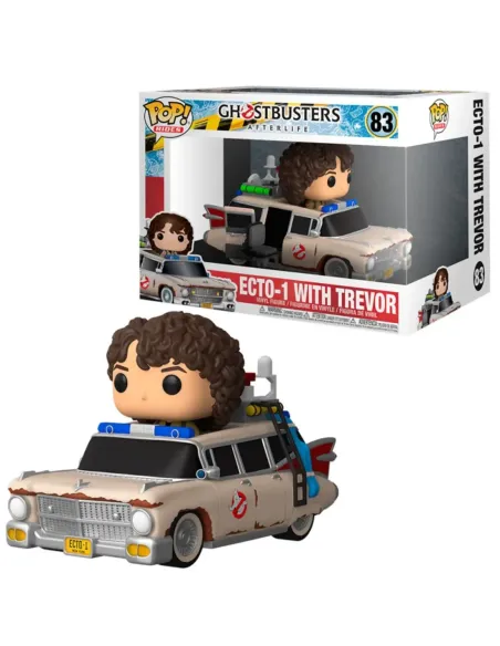 Funko pop ride super deluxe cine cazafantasmas afterlife ecto 1 con trevos 47679
