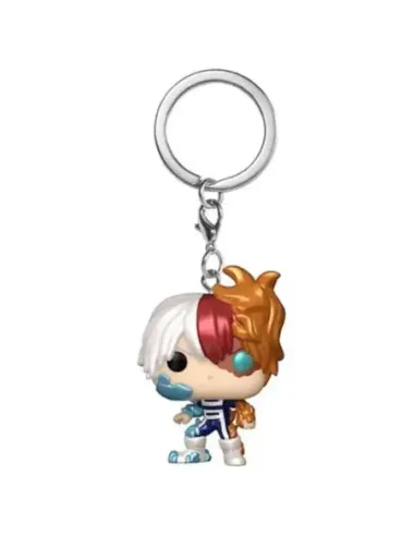 Llavero funko pop keychain my hero academia shoto todoroki efecto metalico 48829