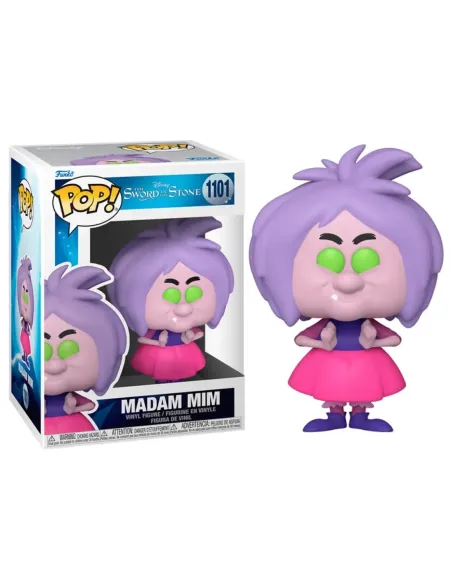 Funko pop disney the sword and the stone merlin el encantador madam mim 49154