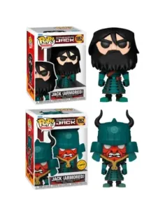 Funko pop animacion samurai jack jack con armadura opcion chase 49276