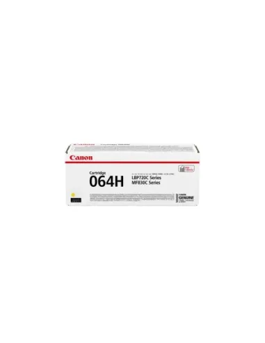 Cartucho toner canon 064h amarillo 10400 paginas