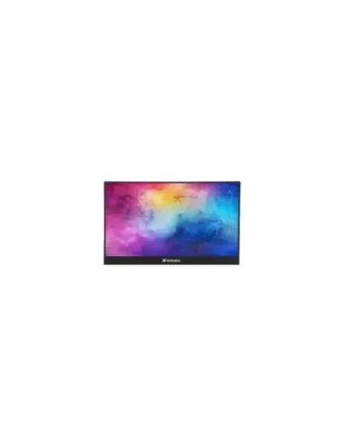 Monitor Portátil Táctil Verbatim PMT-14 14"/ Full HD/ Multimedia/ Negro