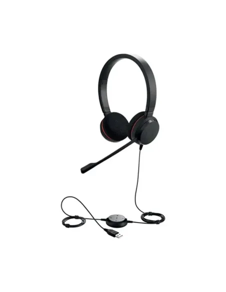 Auriculares jabra evolve 20 se uc stereo usb