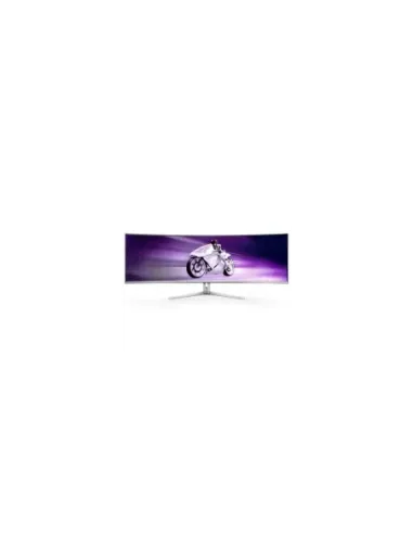 Monitor Gaming Ultrapanorámico Curvo Philips Evnia 8000 49M2C8900L 49"/ Dual QHD/ 0.03ms/ 144Hz/ OLED/ Multimedia/ Blanco