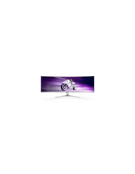 Monitor Gaming Ultrapanorámico Curvo Philips Evnia 8000 49M2C8900L 49"/ Dual QHD/ 0.03ms/ 144Hz/ OLED/ Multimedia/ Blanco