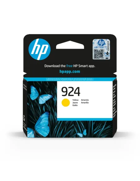 Cartucho tinta hp 924 amarillo