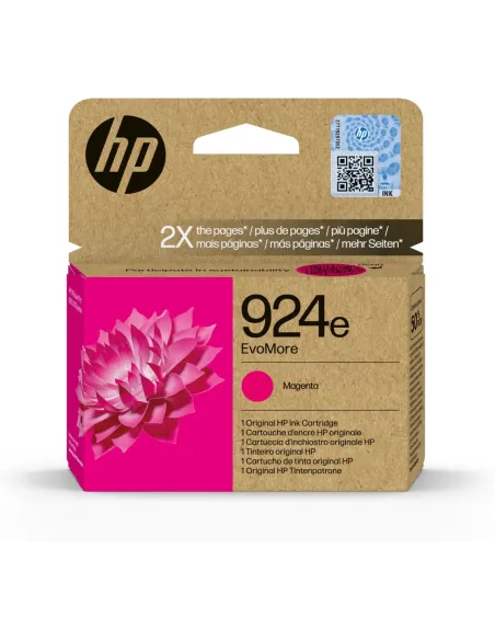 Cartucho tinta hp 924e magenta officejet pro 8120 8130 series