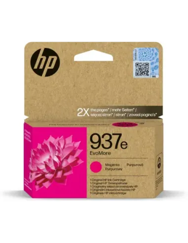 Cartucho tinta hp 937e magenta officejet pro 9110b - 9120