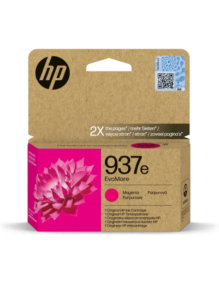 Cartucho tinta hp 937e magenta officejet pro 9110b - 9120