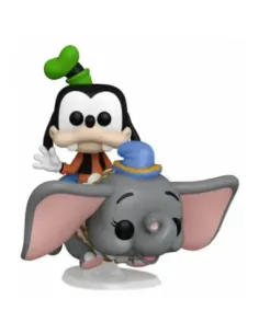 Funko pop ride supdlx disney world 50th aniversario goofy volando con dumbo 50571