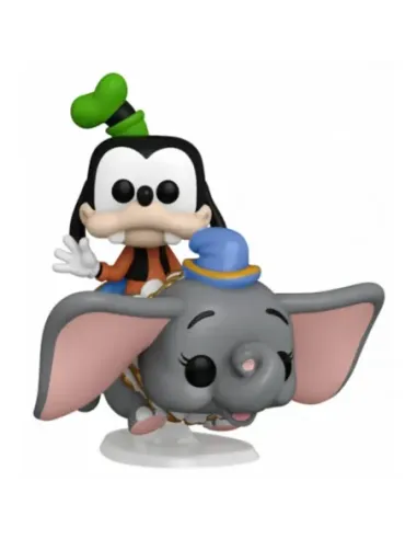 Funko pop ride supdlx disney world 50th aniversario goofy volando con dumbo 50571