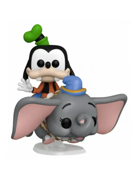 Funko pop ride supdlx disney world 50th aniversario goofy volando con dumbo 50571