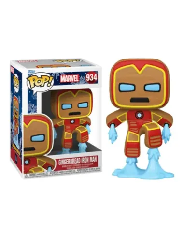 Funko pop marvel navidad galleta jengibre iron man 50658
