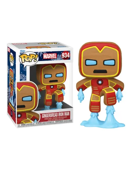 Funko pop marvel navidad galleta jengibre iron man 50658