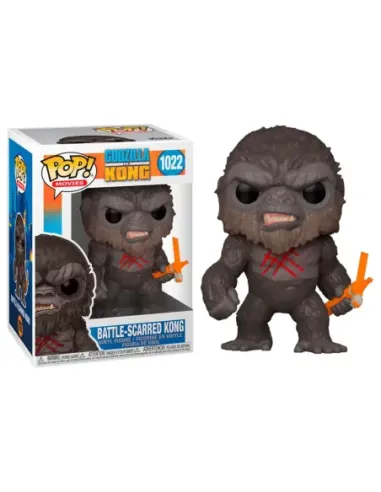 Funko pop cine godzilla vs kong kong herido 50954