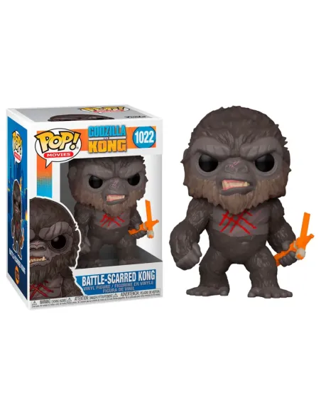 Funko pop cine godzilla vs kong kong herido 50954